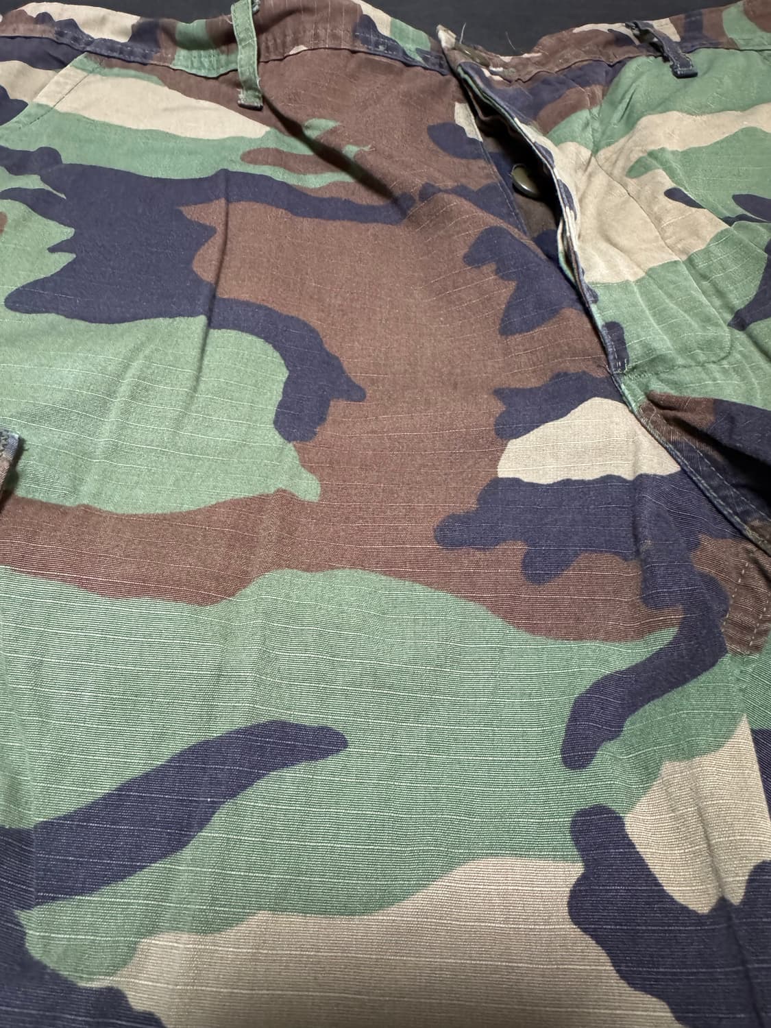 USA 미군 우드랜드 팬츠 미디엄-레귤러 밀리터리 카모 35인치 상품이미지5