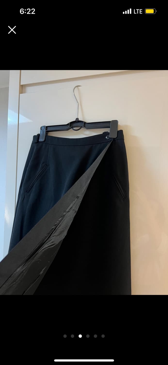 유럽 빈티지 랩 스커트 상품이미지2