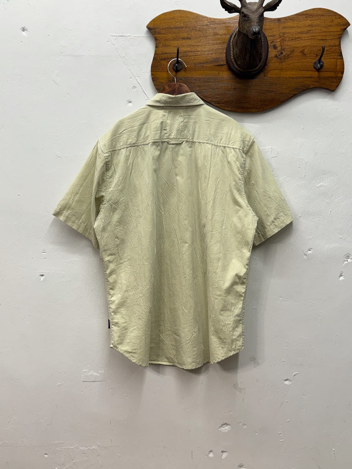 GUESS Crinkled Short Sleeve Shirt 상품이미지4