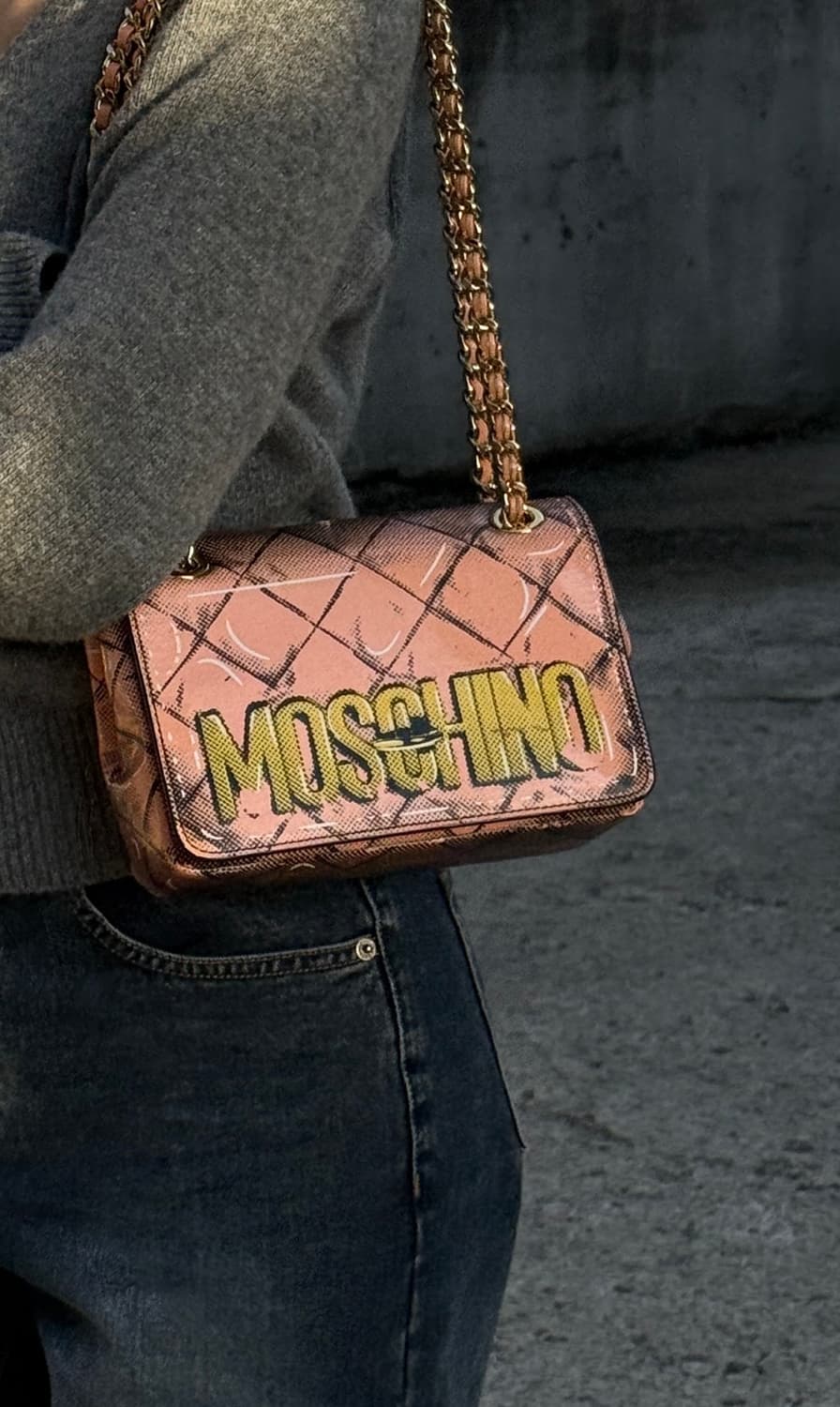 모스키노(Moschino) 로고 숄더백 상품이미지1