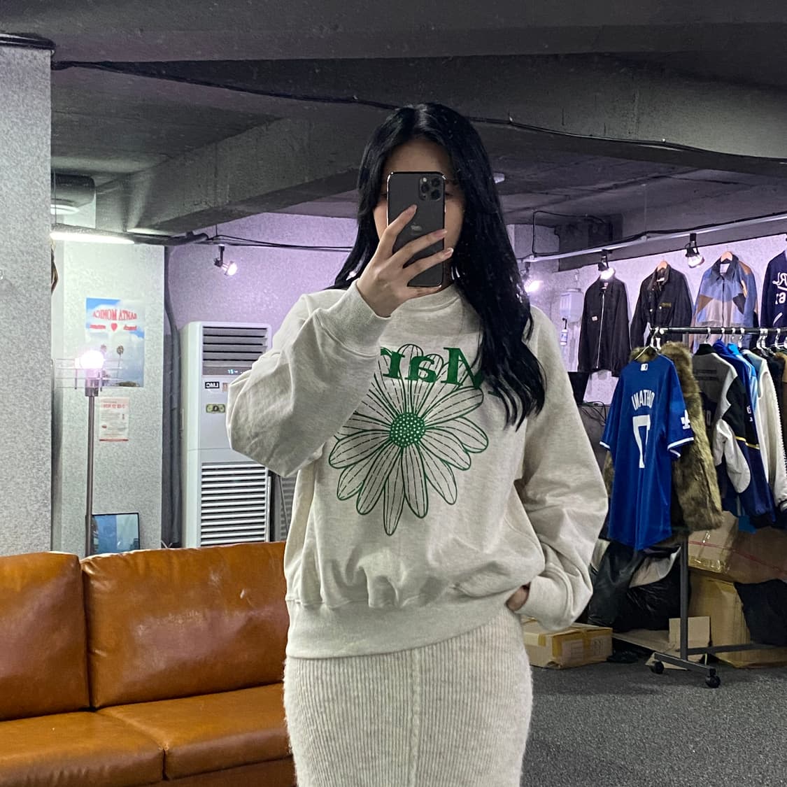 마르디 빅로고 맨투맨 B3134 상품이미지1