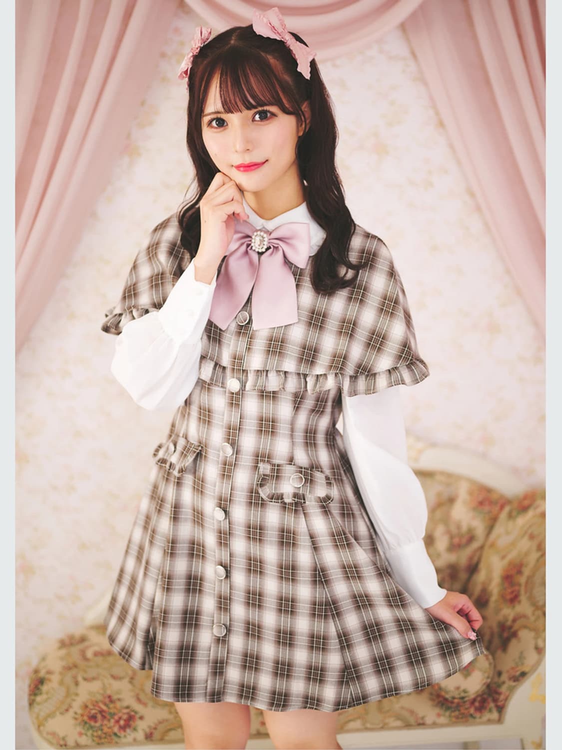 급처) 앙크루즈 케이프 원피스 양산형 양지뢰 ank rouge 상품이미지1