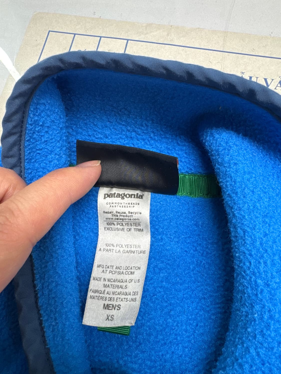 파타고니아 멘즈 XS 신칠라 상품이미지5