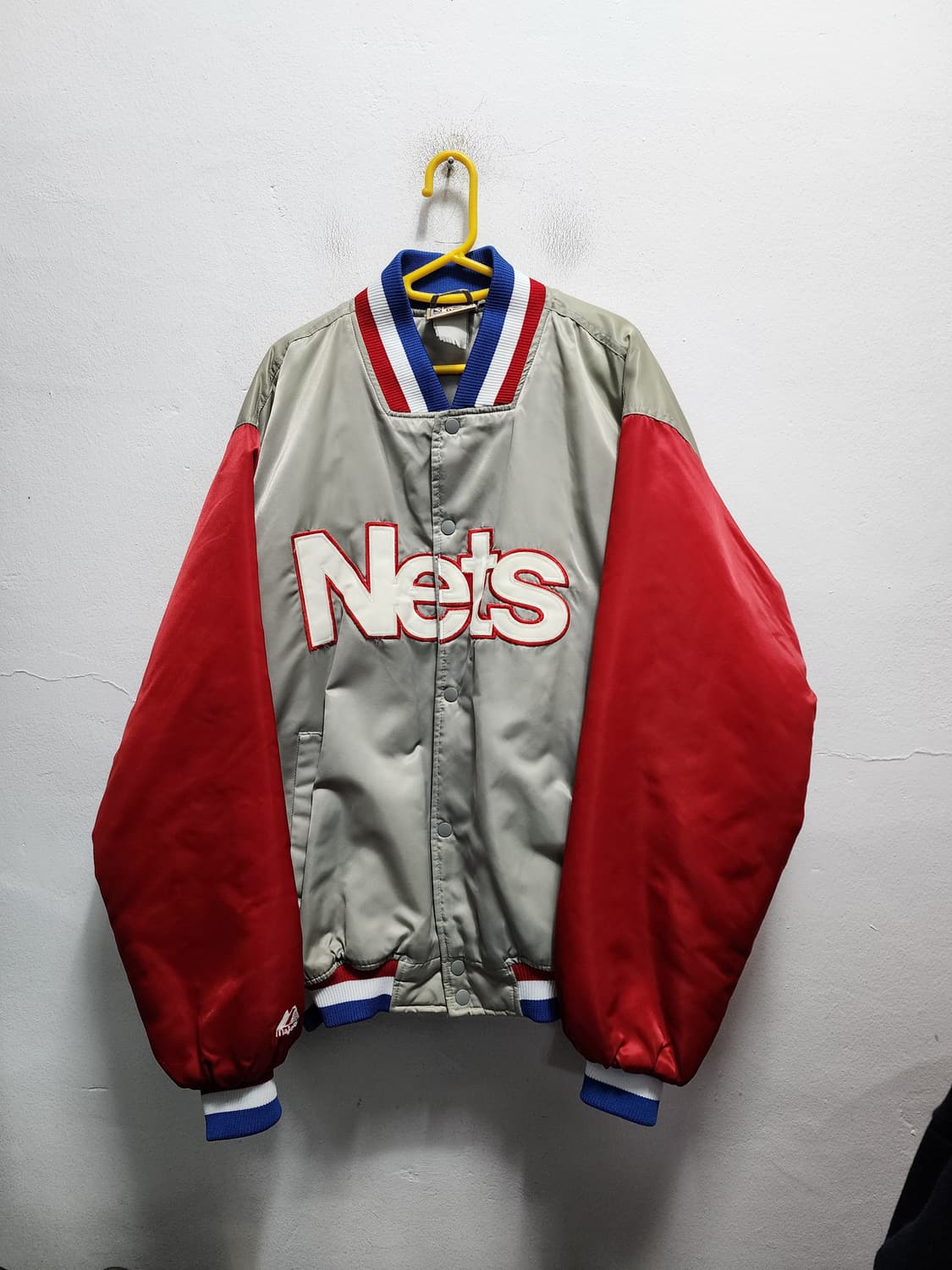 마제스틱 90s NBA 뉴져지 스타디움 자켓  상품이미지1