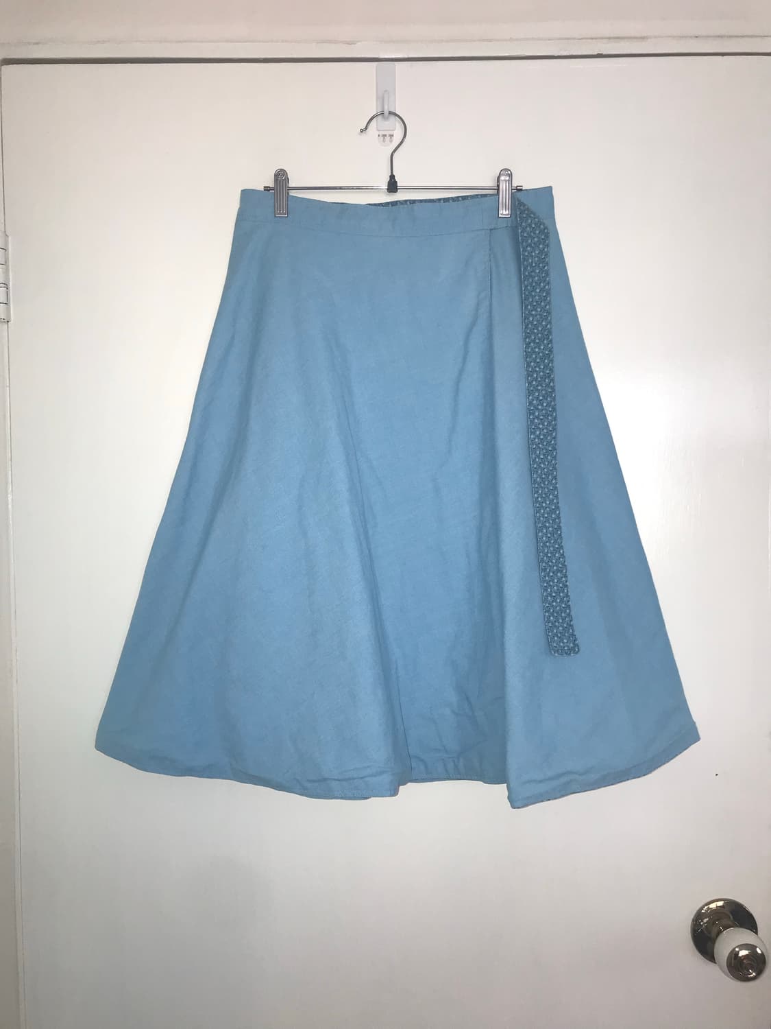 Flower Pattern Reversible Wrap Skirt 상품이미지6