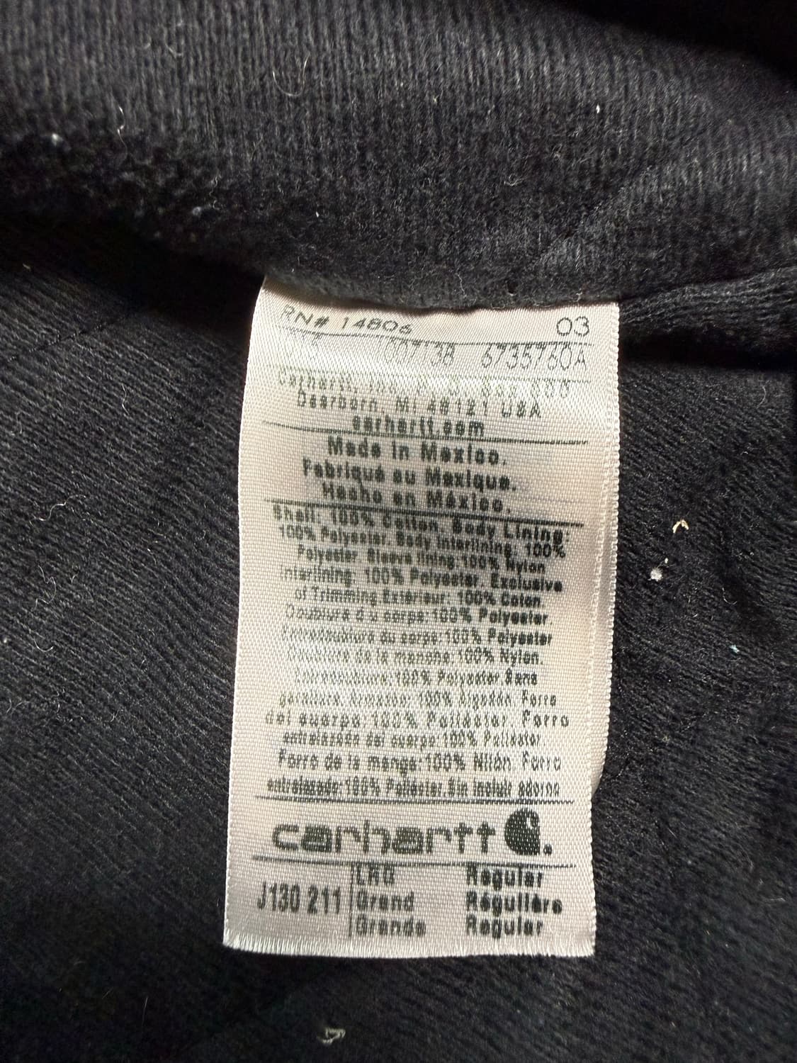 칼하트 j130 brn 브라운 상품이미지9