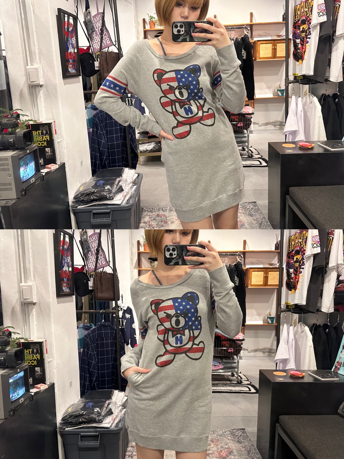 히스테릭글래머 HYSTERIC GLAMOUR HYS BEAR 상품이미지3