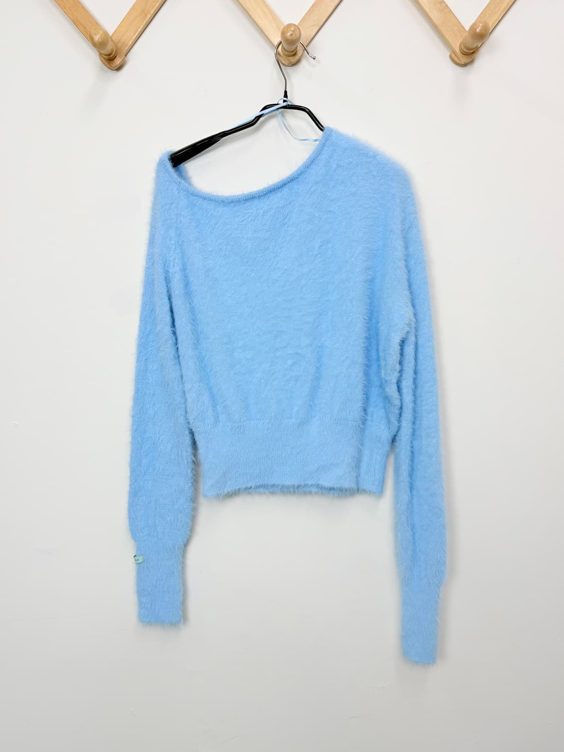 한정판 인스턴드펑크 원숄더 헤어리니트 상품이미지4