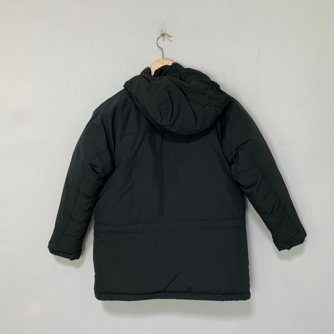 노스페이스 빈티지 블랙 후드 바람막이 패딩 자켓 상품이미지9