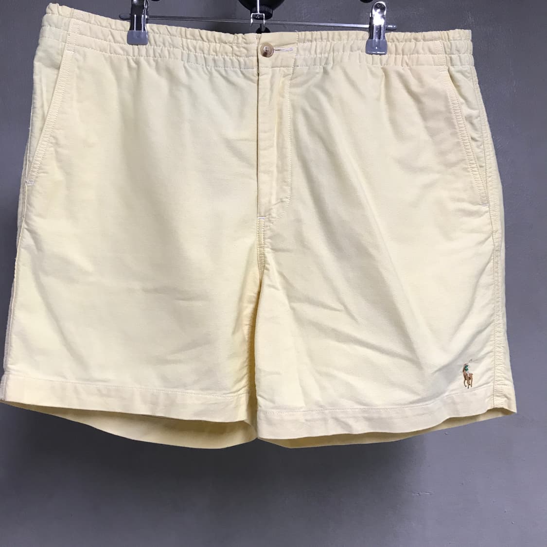 폴로 랄프로렌 QR 포니 반바지 옐로 L 상품이미지3