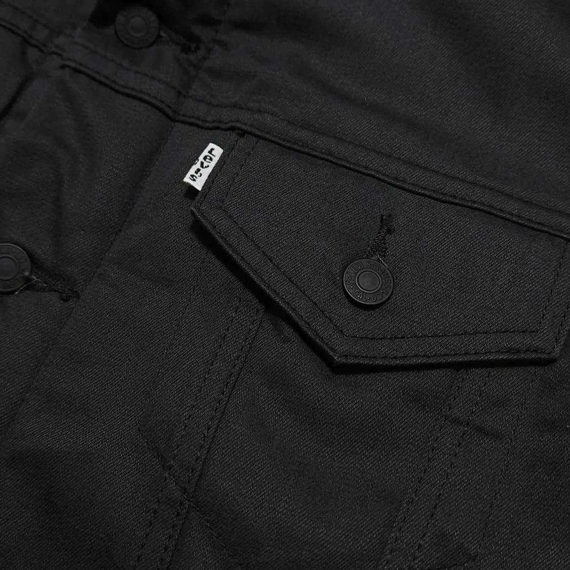 100)LEVIS 리바이스 쉐르파 트러커 자켓 카키그레이 상품이미지2