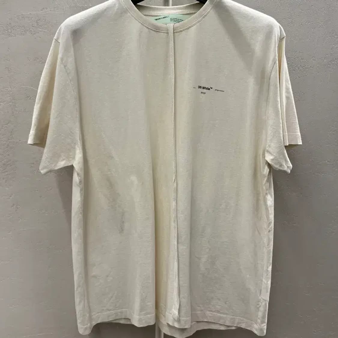 Off-White 2019 S/S 반팔 티셔츠 S 상품이미지2