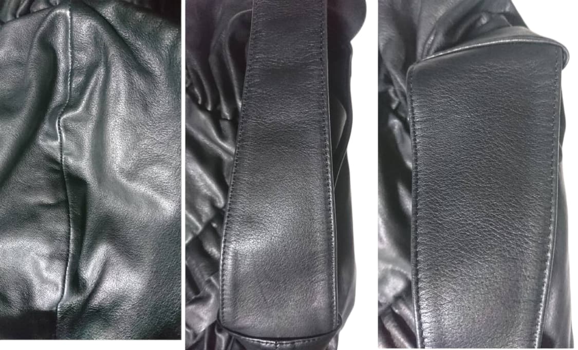 요지 야마모토 와이즈 소가죽 변형 숄더백 상품이미지7