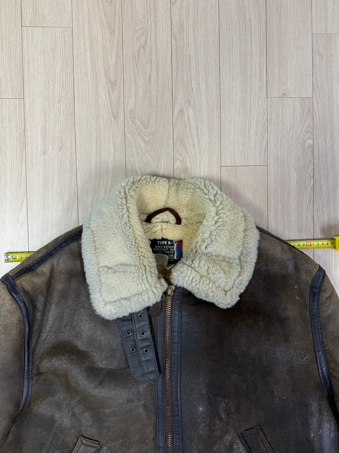 빈티지 무스탕 schott 쇼트 b3 b-3   상품이미지1