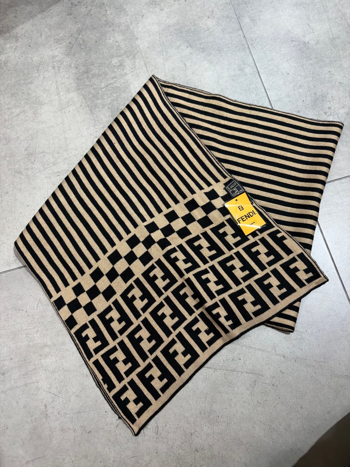 펜디 브라운 주카 머플러 상품이미지2