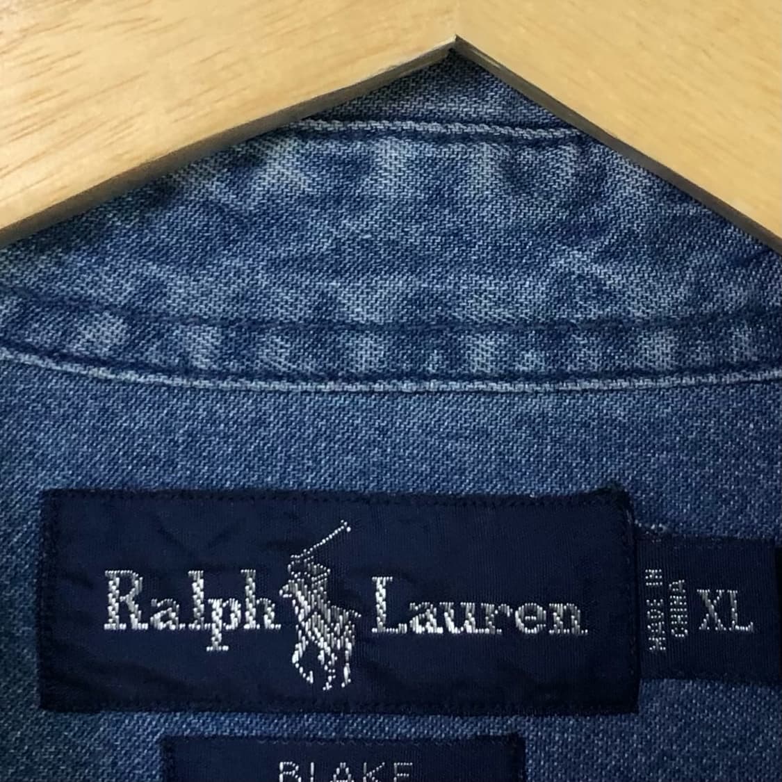 XL 폴로 데님 셔츠 상품이미지3