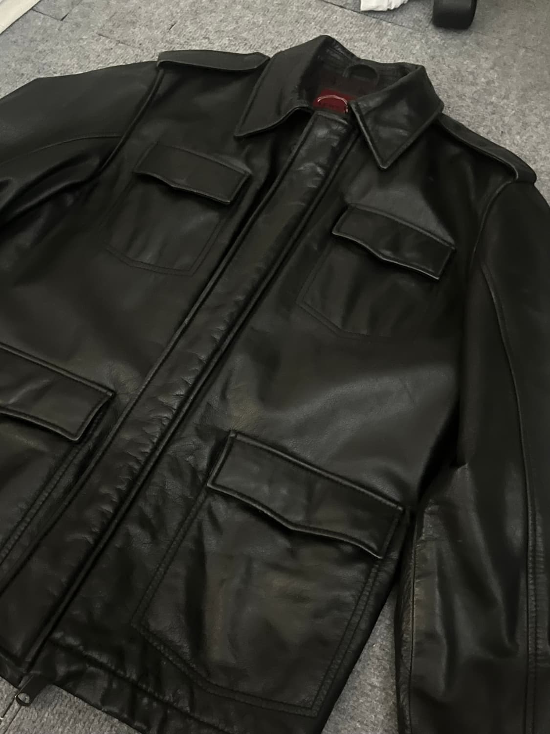 리바이스 레드탭 빈티지 소가죽 필드야상 상품이미지2