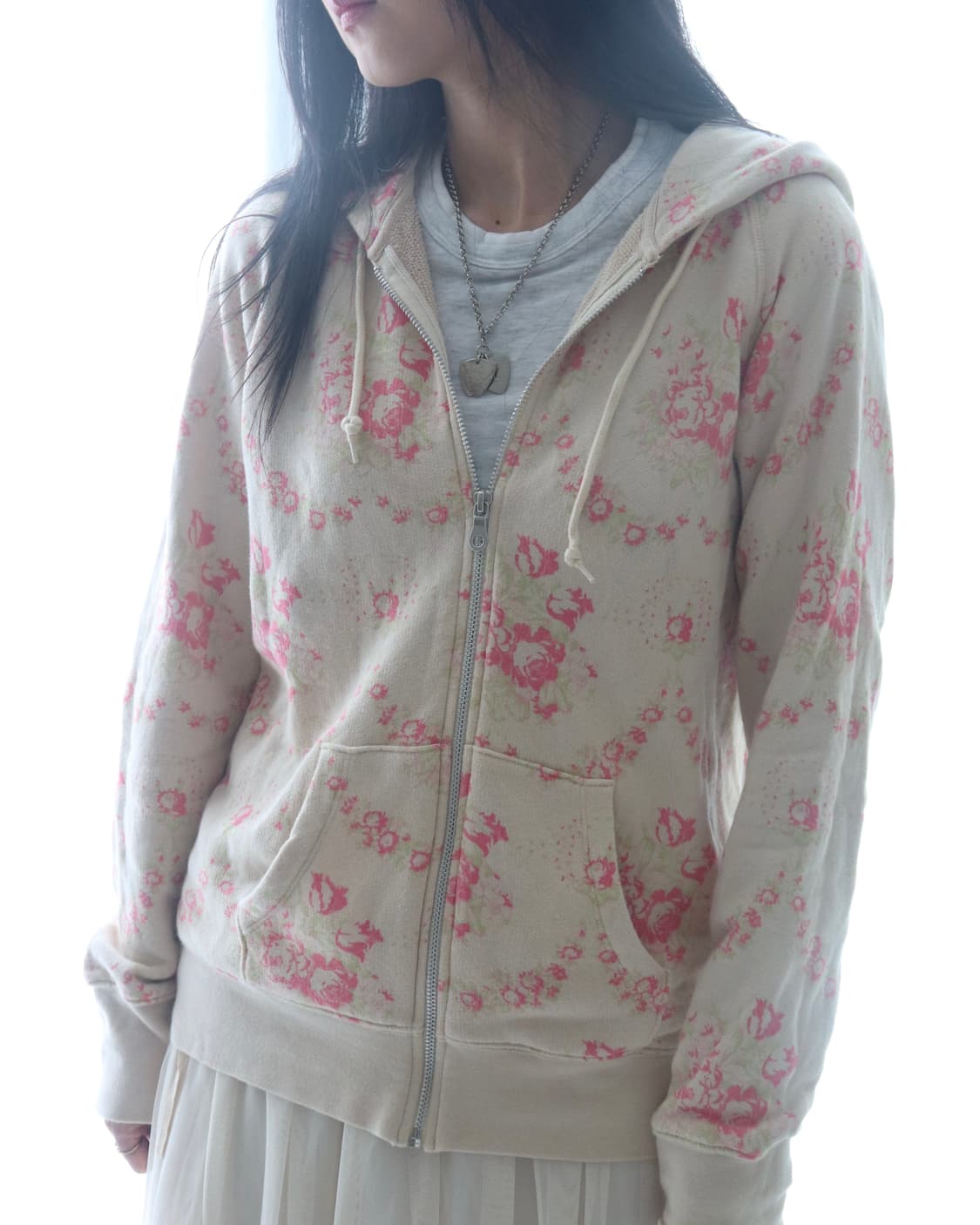 [Cabbages&Roses] Rose Toile Hoodie 상품이미지1