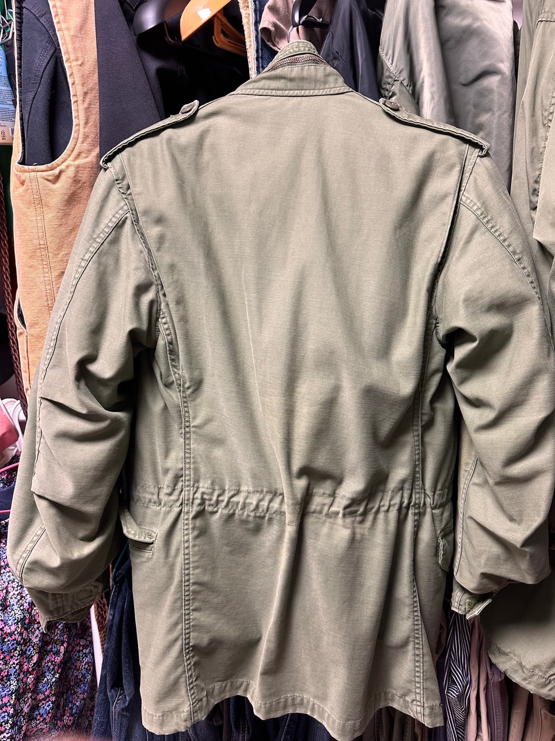 M65필드자켓 내피포함 스몰롱 사이즈 판매합니다 상품이미지5