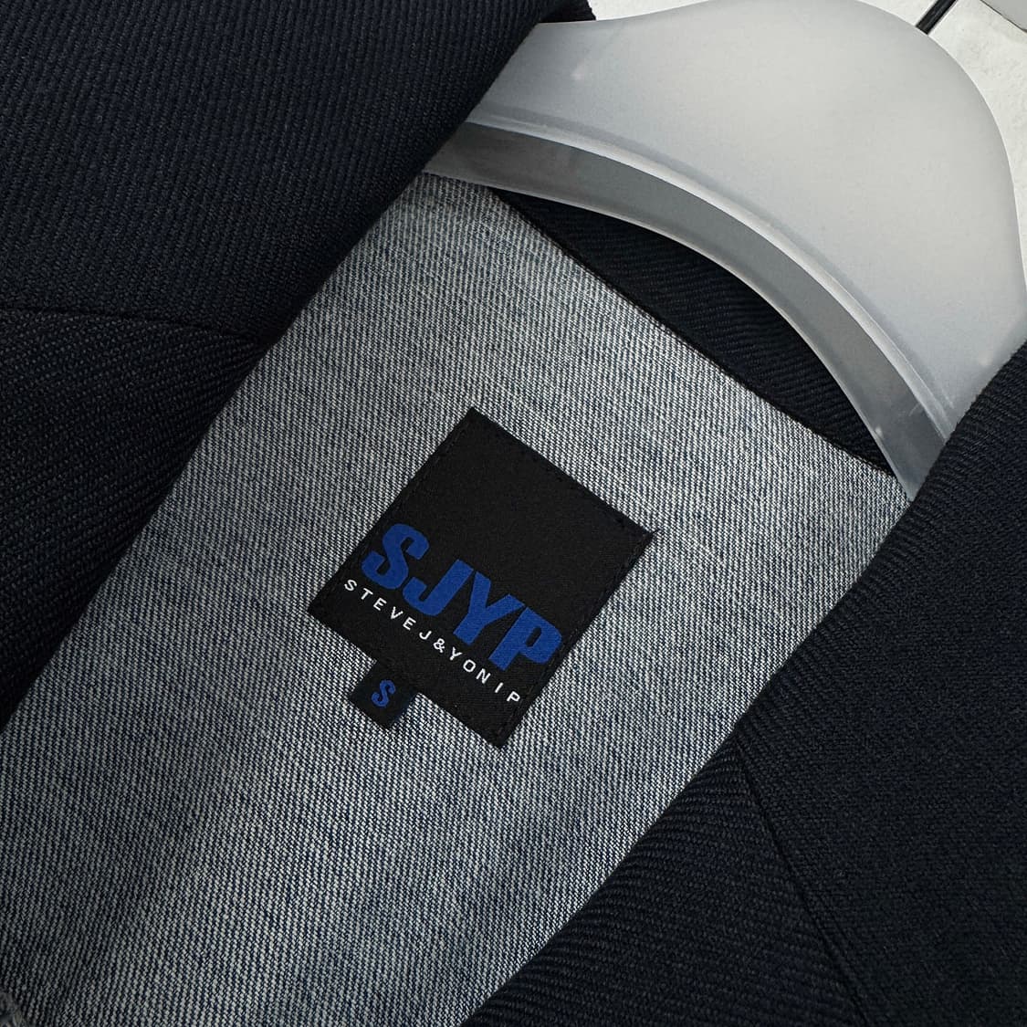 SJYP 오버핏 백데님 자켓 상품이미지3