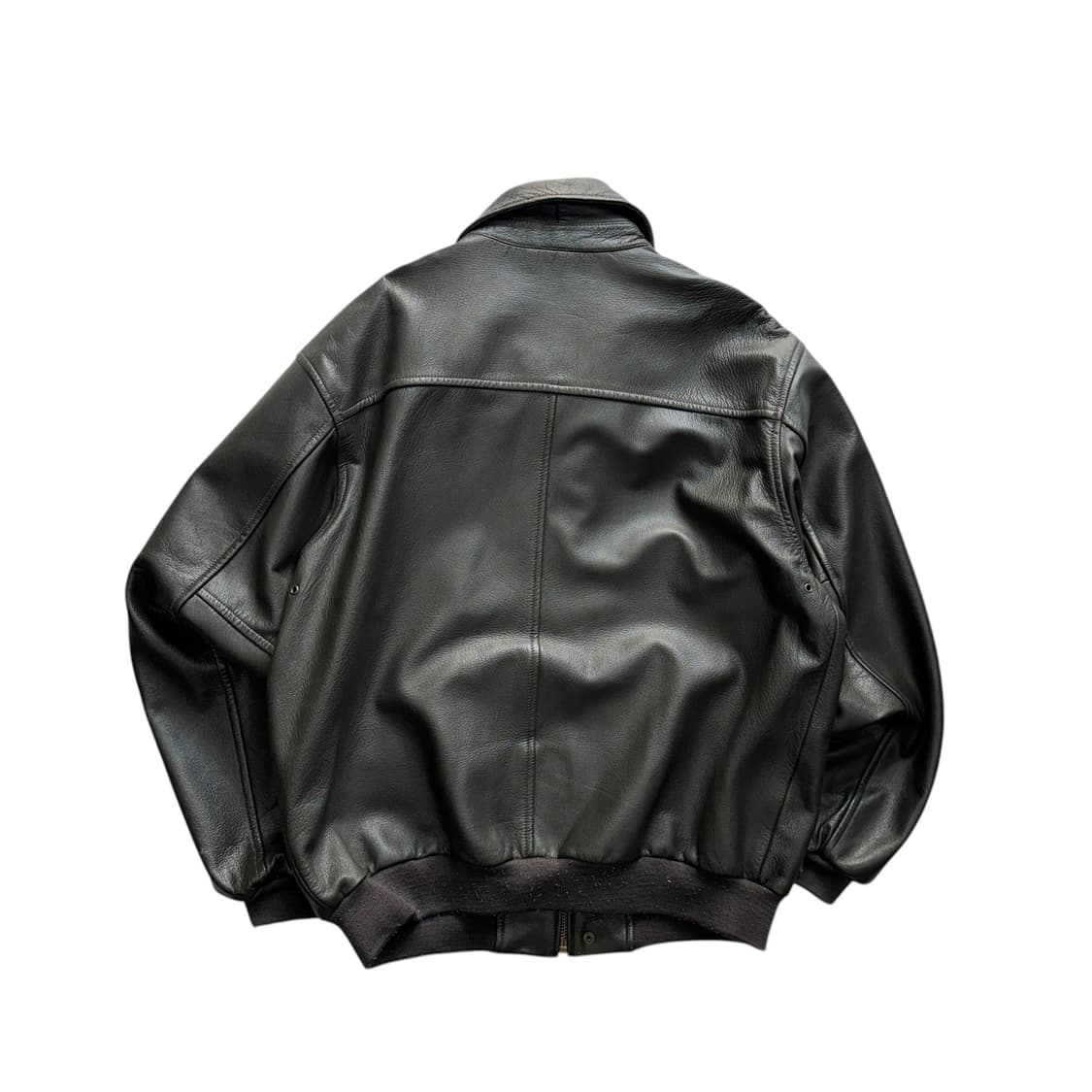 [105] 엘엘빈 A2 봄버 레더 자켓 상품이미지7