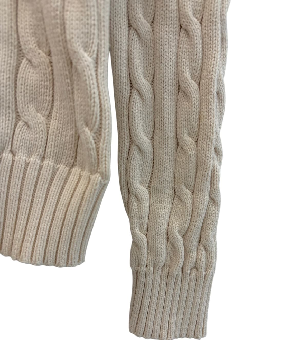 폴로 우먼스 케이블니트 (M) 상품이미지7