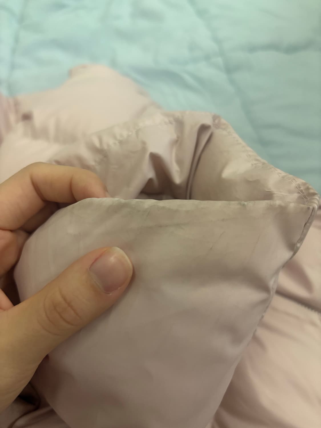 애즈온 베티 숏패딩 핑크 상품이미지3