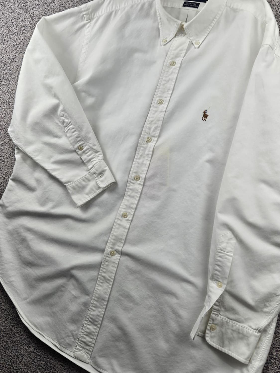 폴로랄프로렌 야머스 옥스포드 화이트 셔츠 ( 2XL추정 ) / 11497 상품이미지6