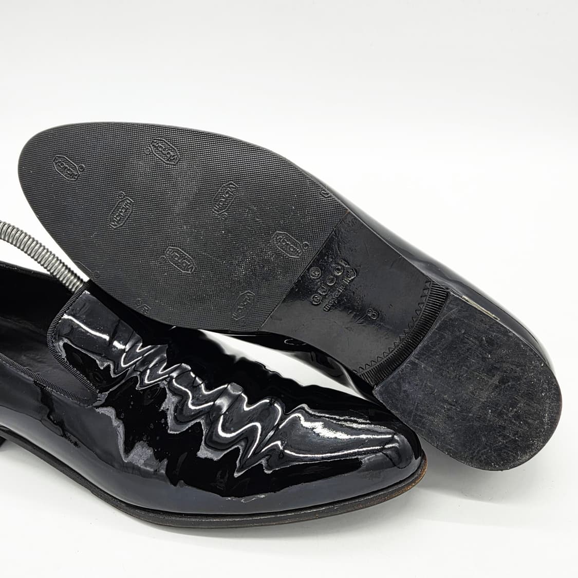  구찌 에나멜 슬립온 로퍼 블랙 (8)  상품이미지3