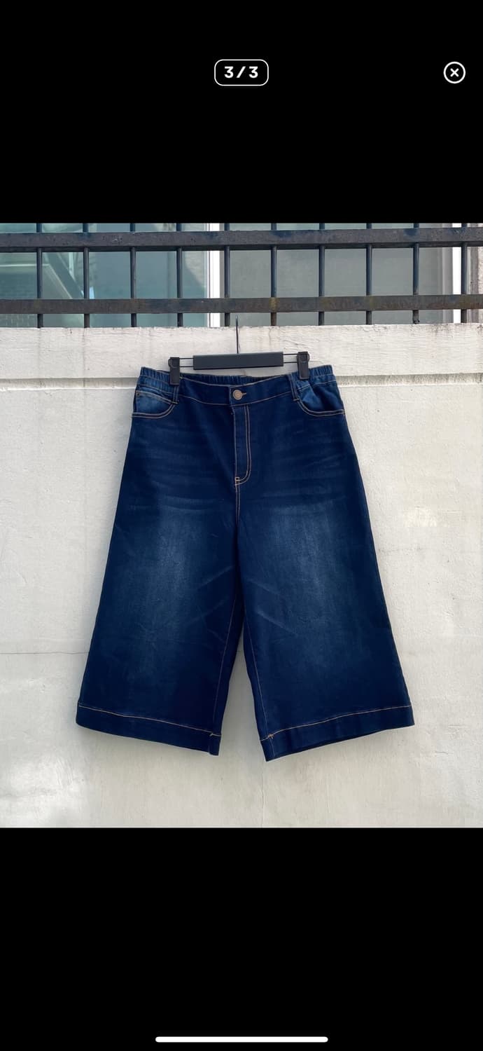 Big Bermuda denim pants 상품이미지3