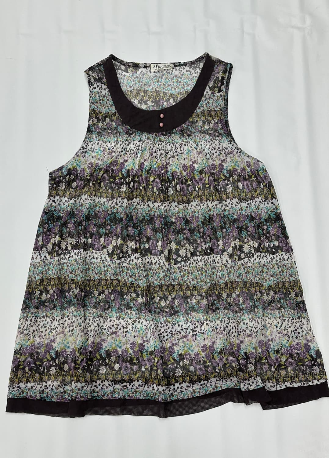 🍵하구미의 말차라떼 코디세트🍵 그런지 모리걸 레이어드 7부 에스닉 상품이미지5