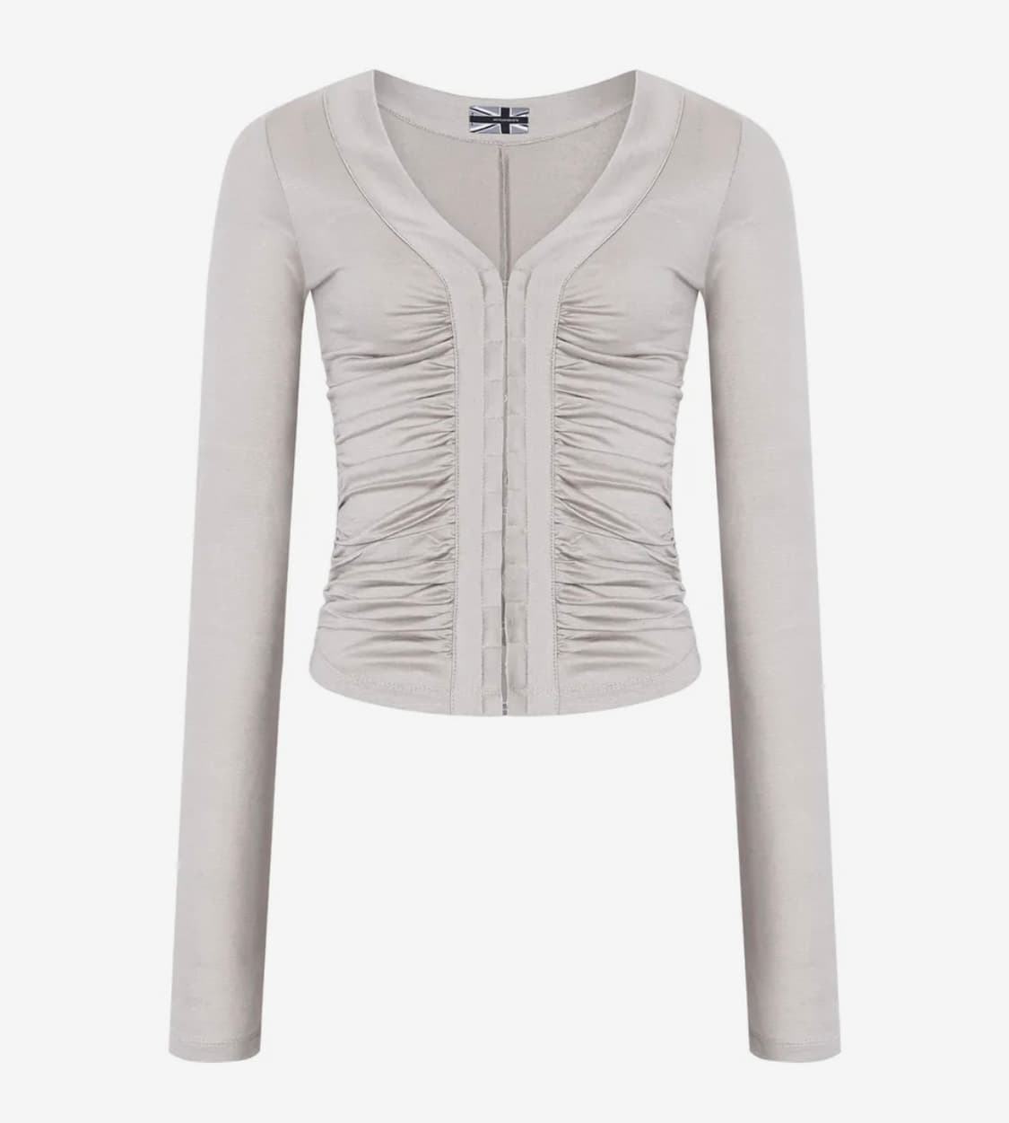 플리즈노팔로우 후크 셔링 롱슬리브 상품이미지2