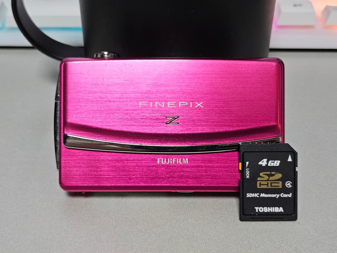 후지필름 파인픽스 z90 핑크 빈티지 디카 상품이미지1
