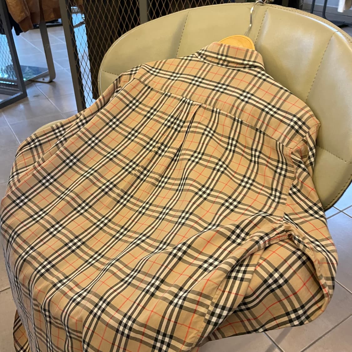 버버리 노바체크 셔츠 상품이미지5