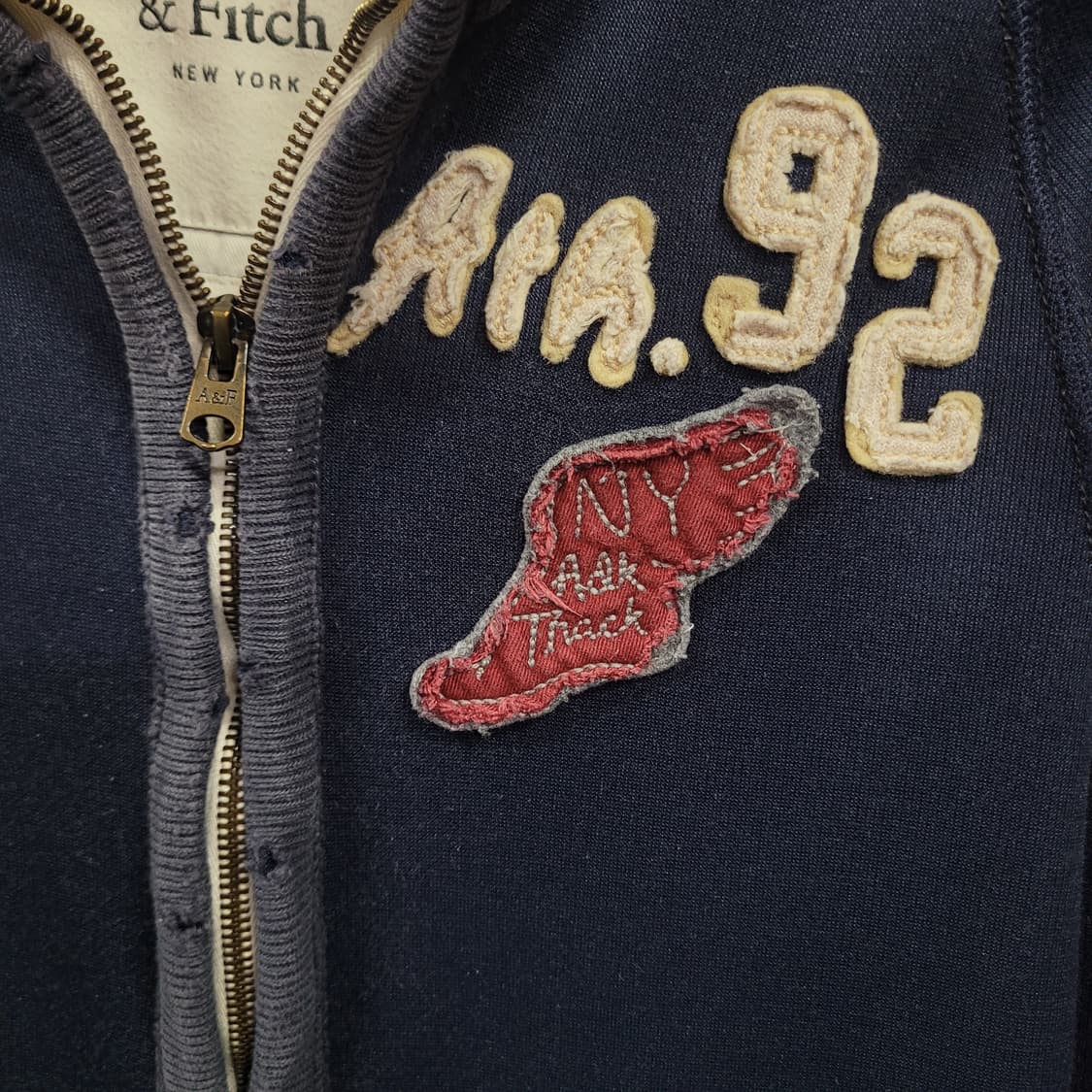 아베크롬비 초빈티지 집업 대대장 희귀템 상품이미지5