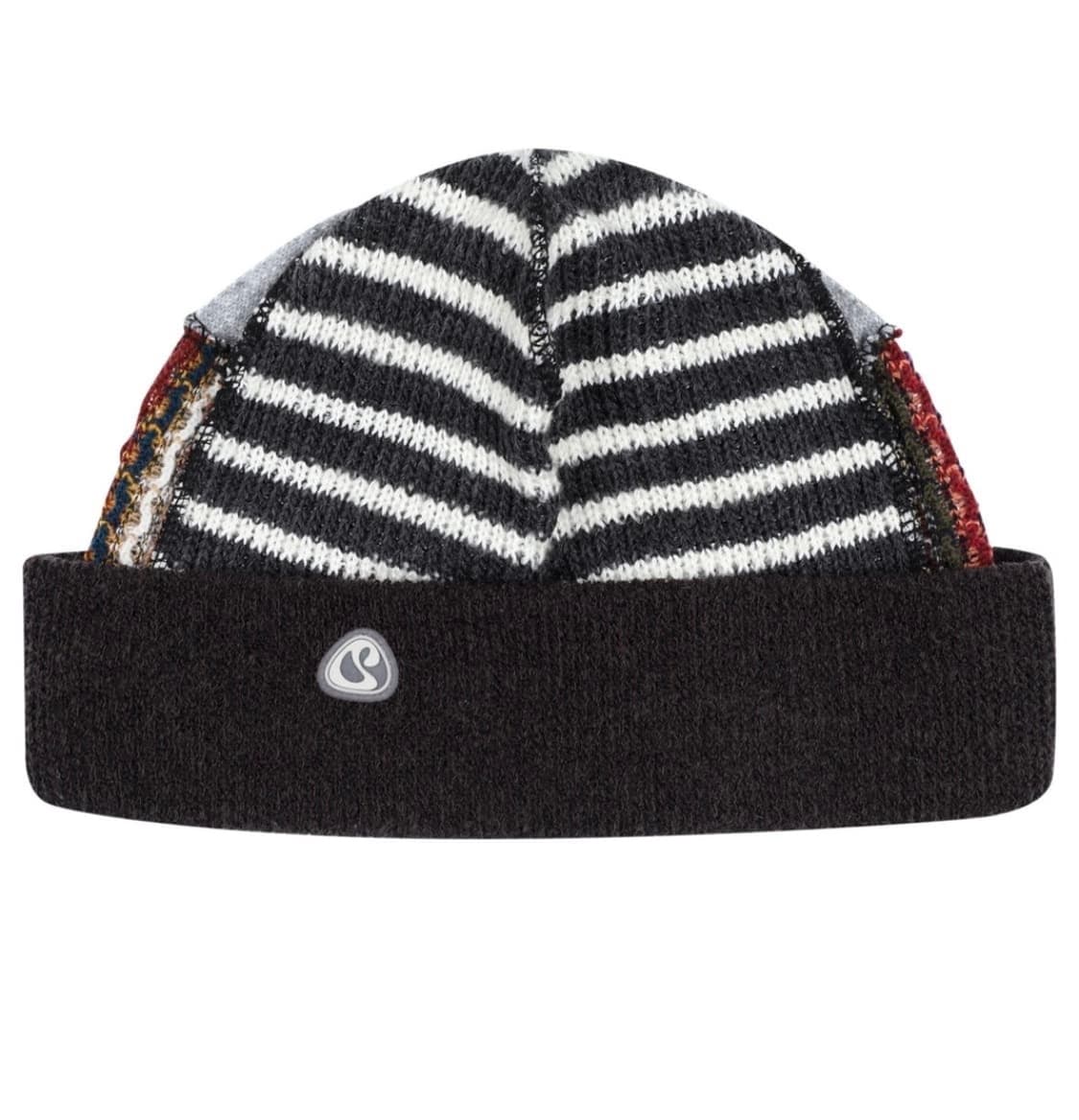 코이세이오 PATCHWORK BEANIE BROWN 상품이미지1