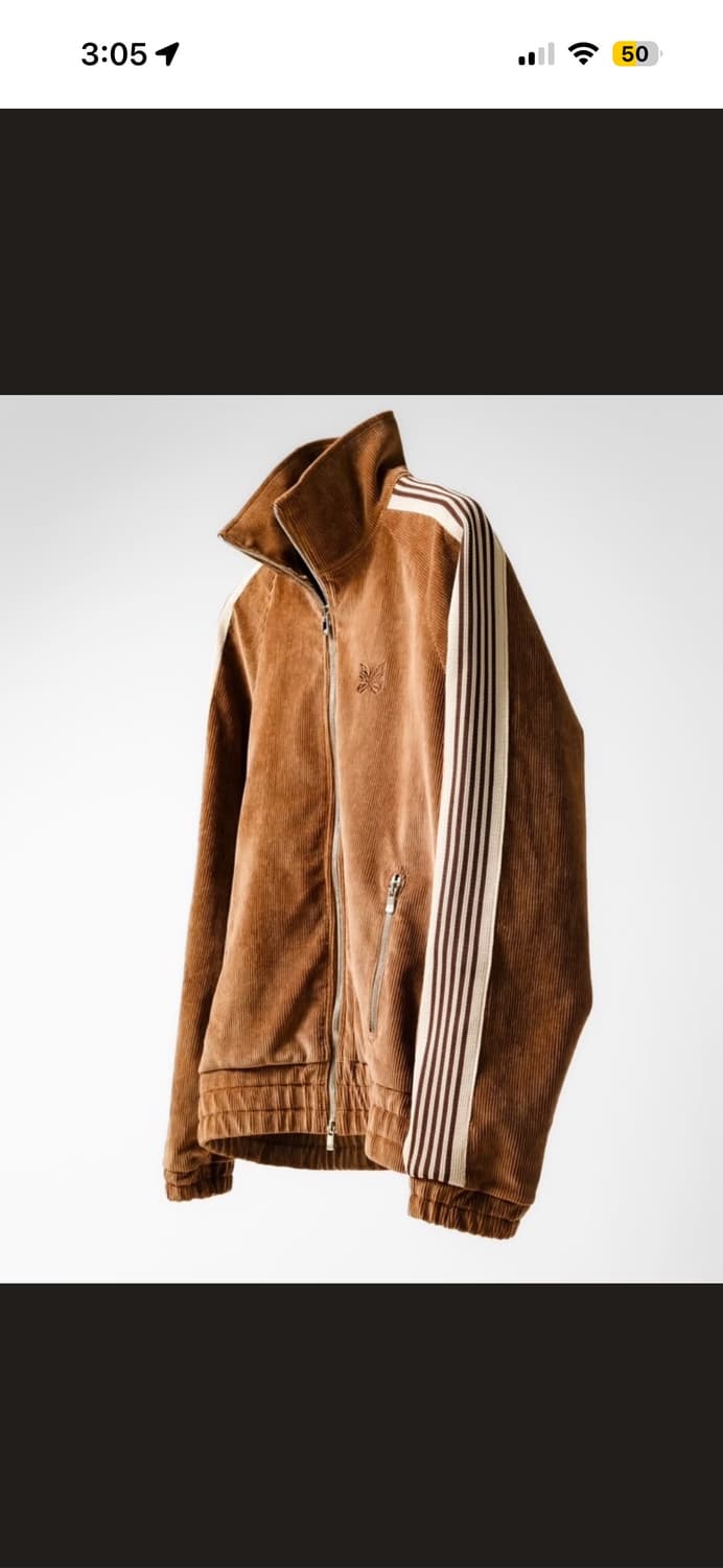 니들스 누비안 코듀로이 트랙자켓 삽니다 상품이미지1