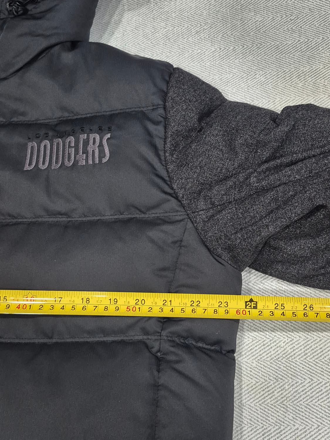 MLB 엠엘비 LA 다저스 덕다운 패딩 점퍼 남성 105사이즈 상품이미지8