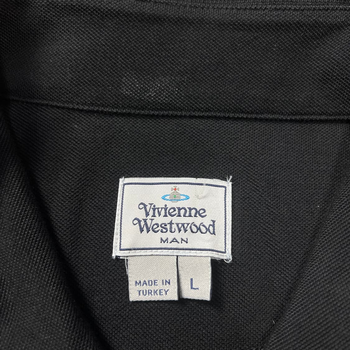 비비안웨스트우드 클래식 폴로 카라 반팔티 L 상품이미지3