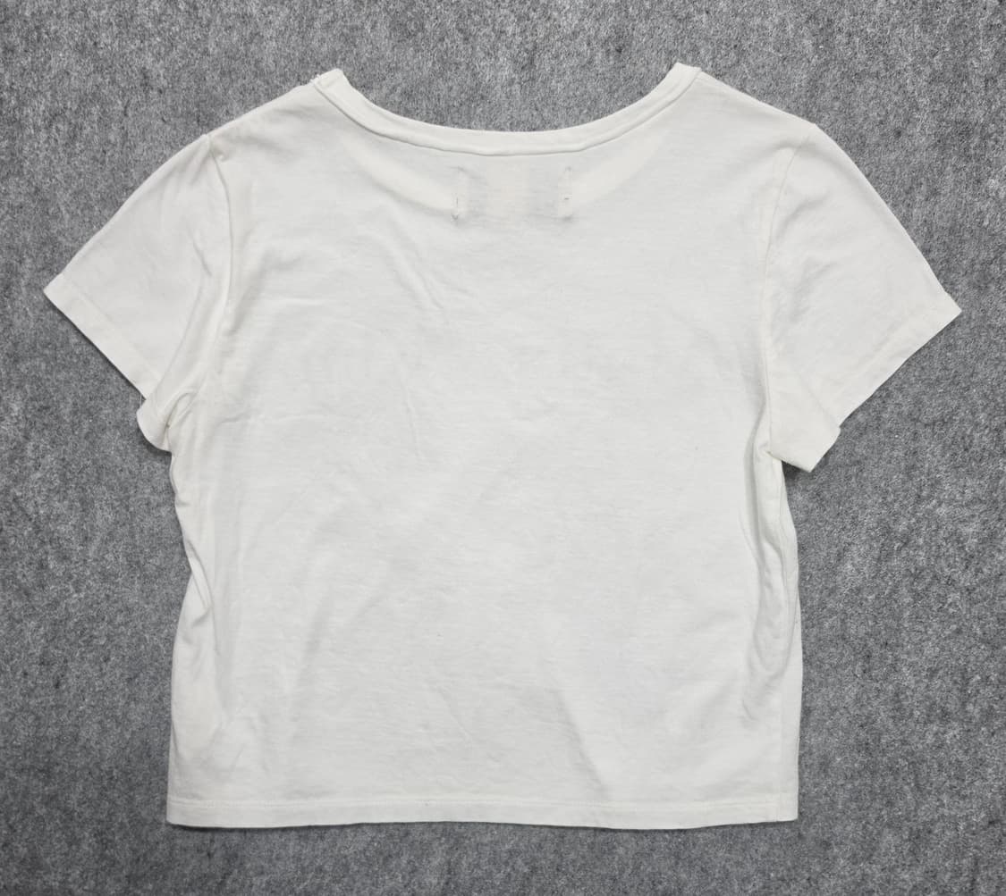 마뗑킴 스펠로고 크롭 반팔티 F 상품이미지2