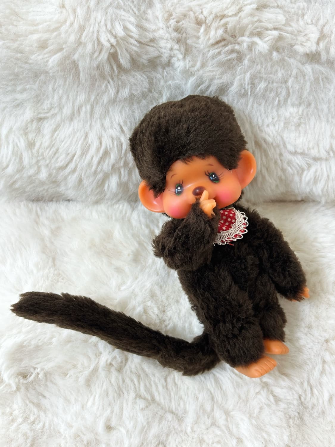 일본 고전•쇼와레트로 원숭이 인형 sucking monkey / 몬치치X 상품이미지7