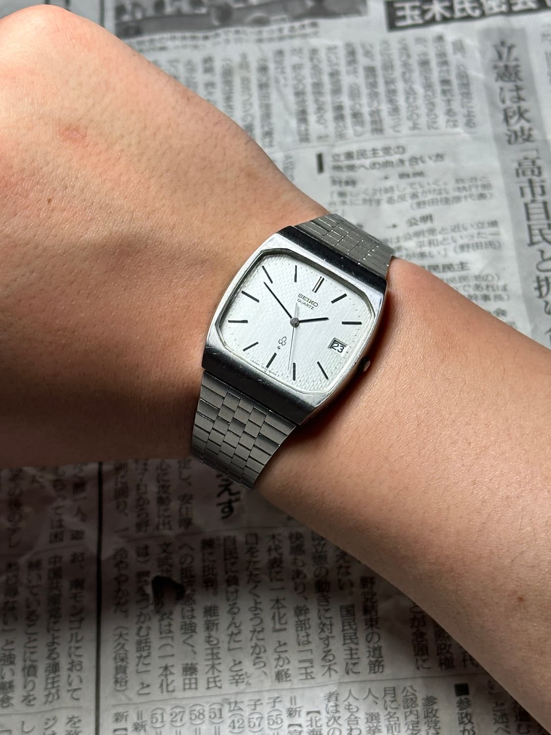 SEIKO quartz square 상품이미지5