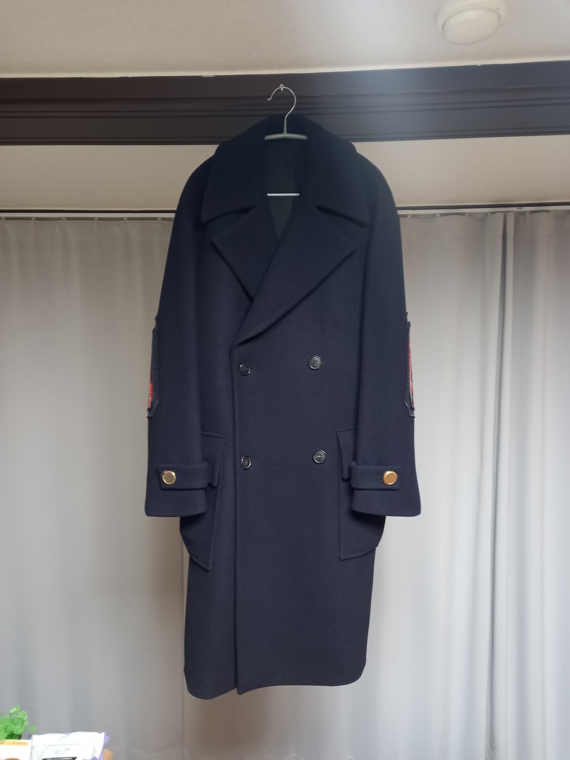 시스템옴므 캐시미어 울 코트 95 (네이비) 상품이미지1