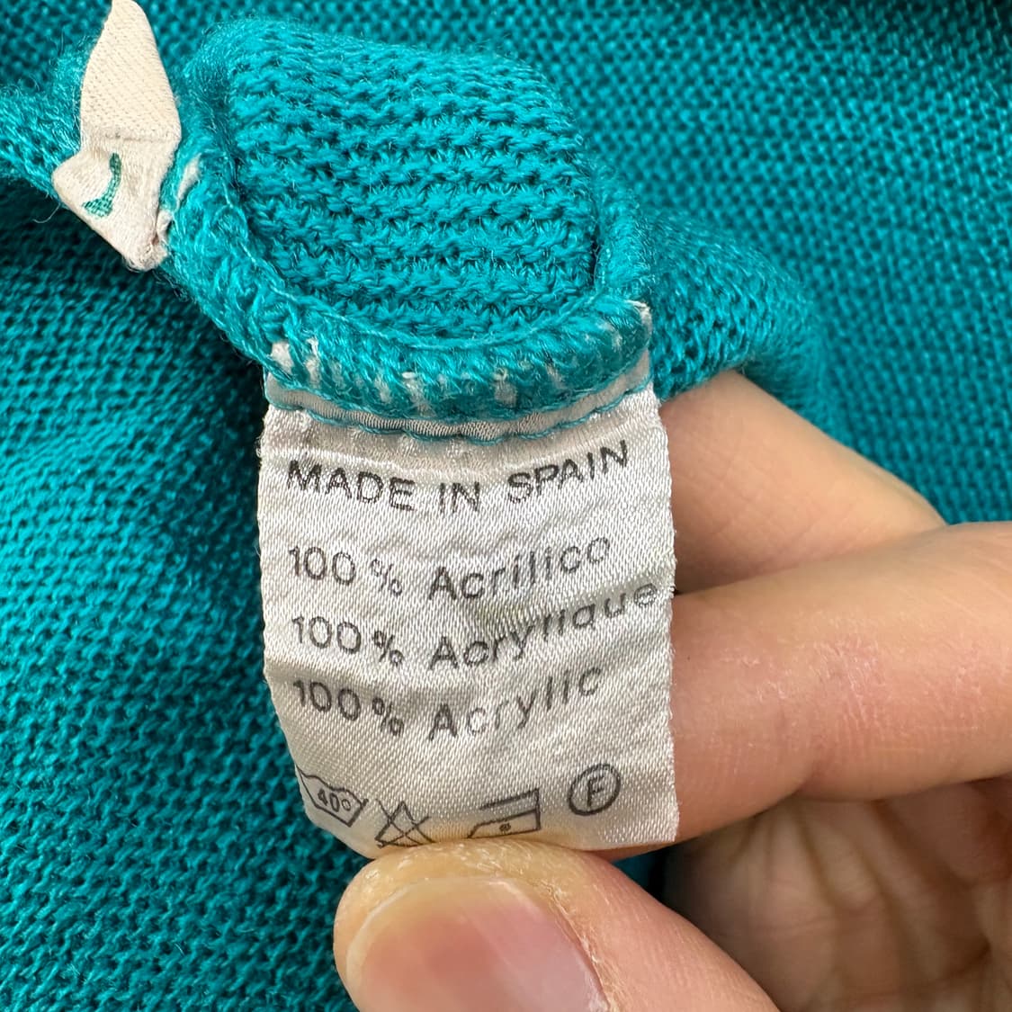 라코스테 그린 브이넥 가디건 XL 상품이미지5