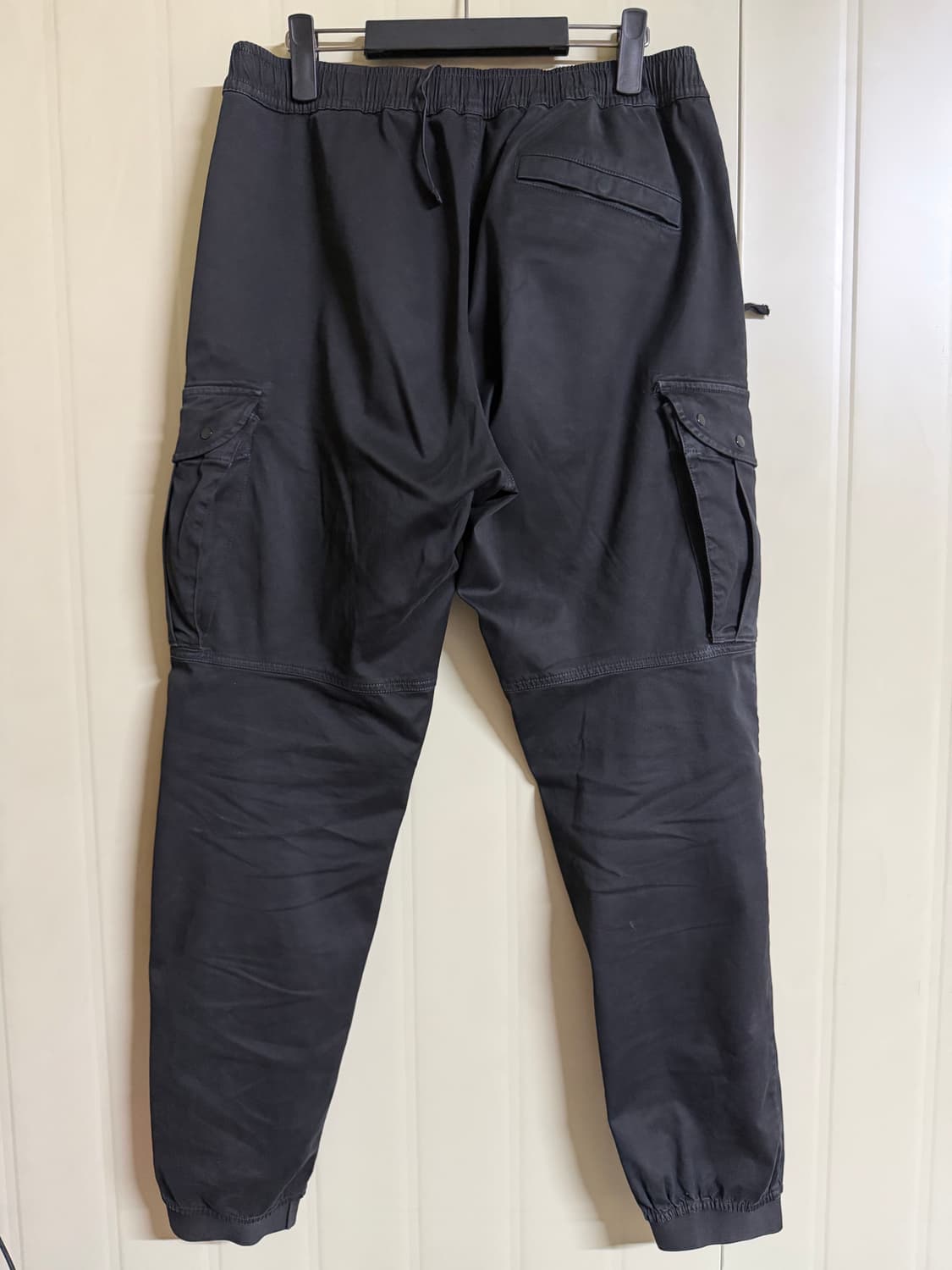 스톤아일랜드 조거 팬츠 34 블랙 상품이미지2