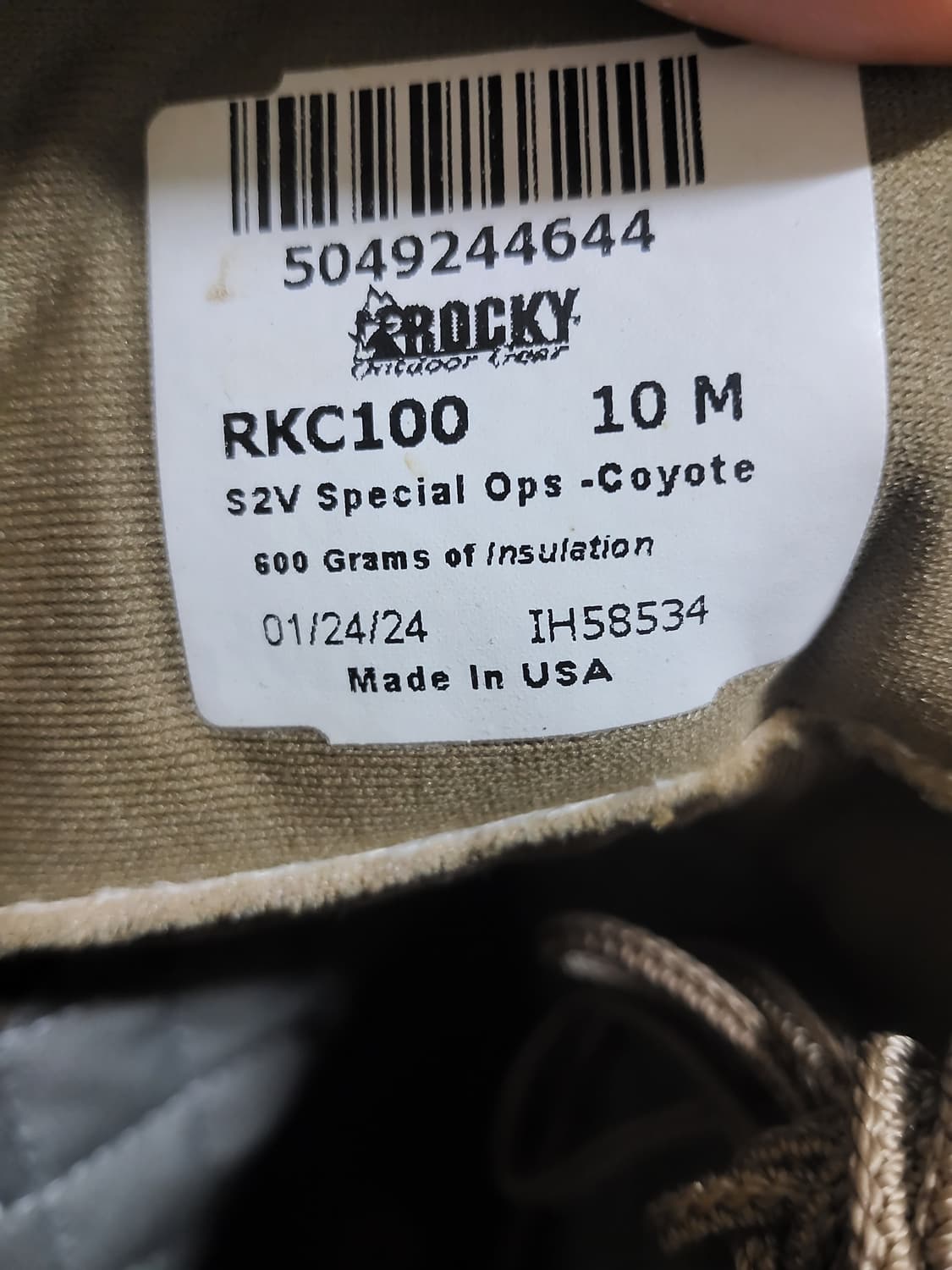 ROCKY R2V RKC100 방한부츠 275 록키부츠 상품이미지2