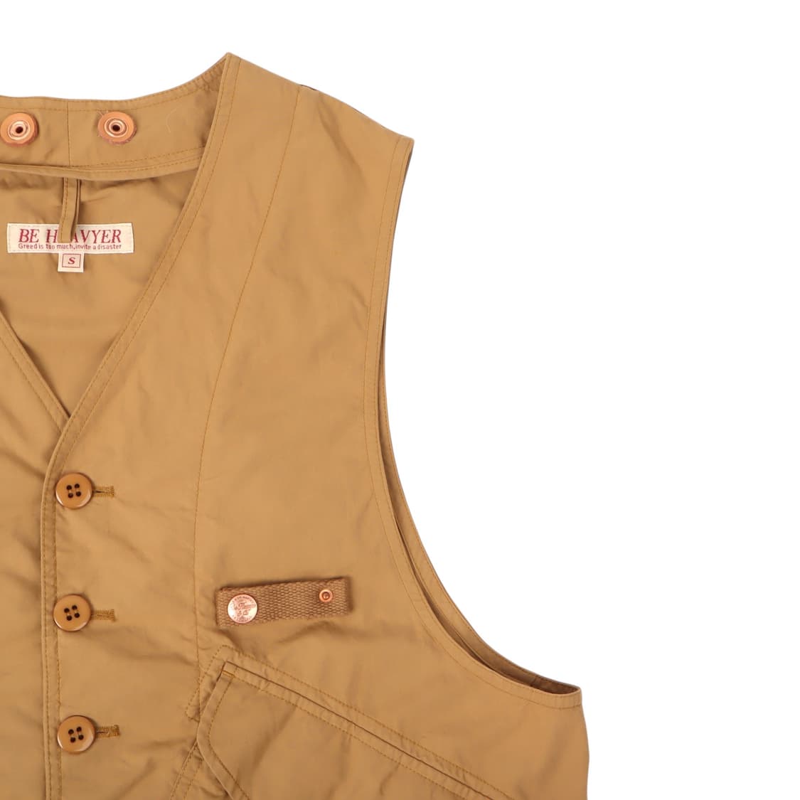 Be heavyer 비헤비어 유틸리티 코튼 베스트 상품이미지2