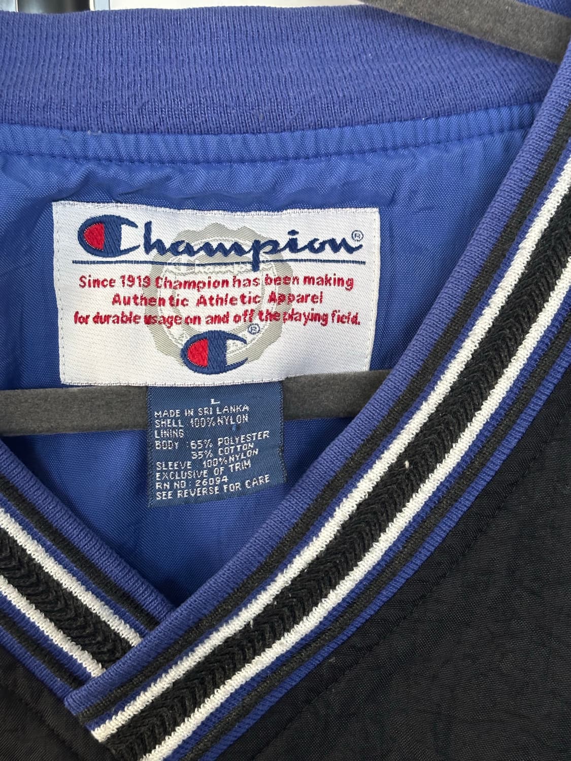 90s 빈티지 챔피온 나일론 웜업 상품이미지5