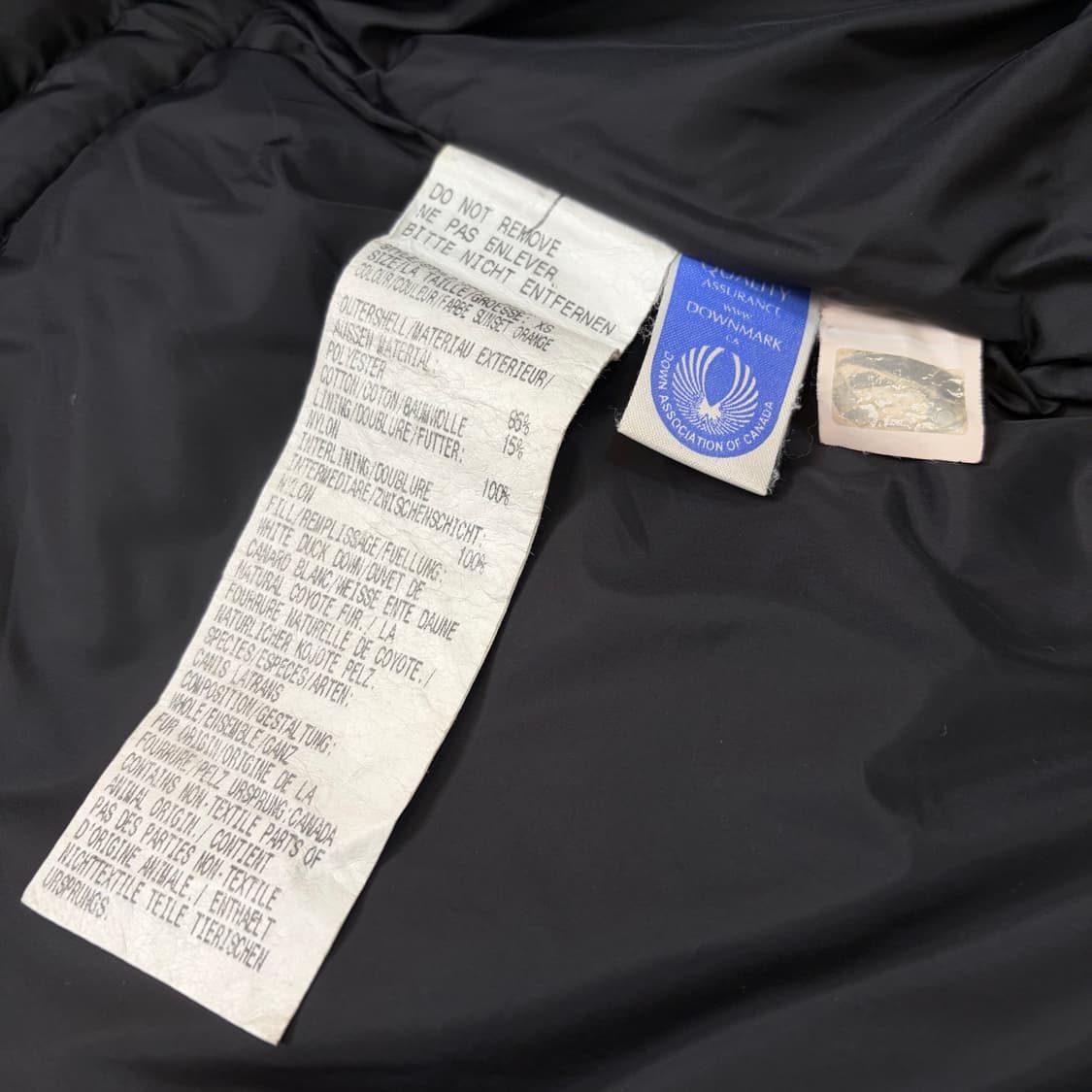 캐나다구스 우먼스 몬테벨로 오렌지 다운 패딩 xs 상품이미지8