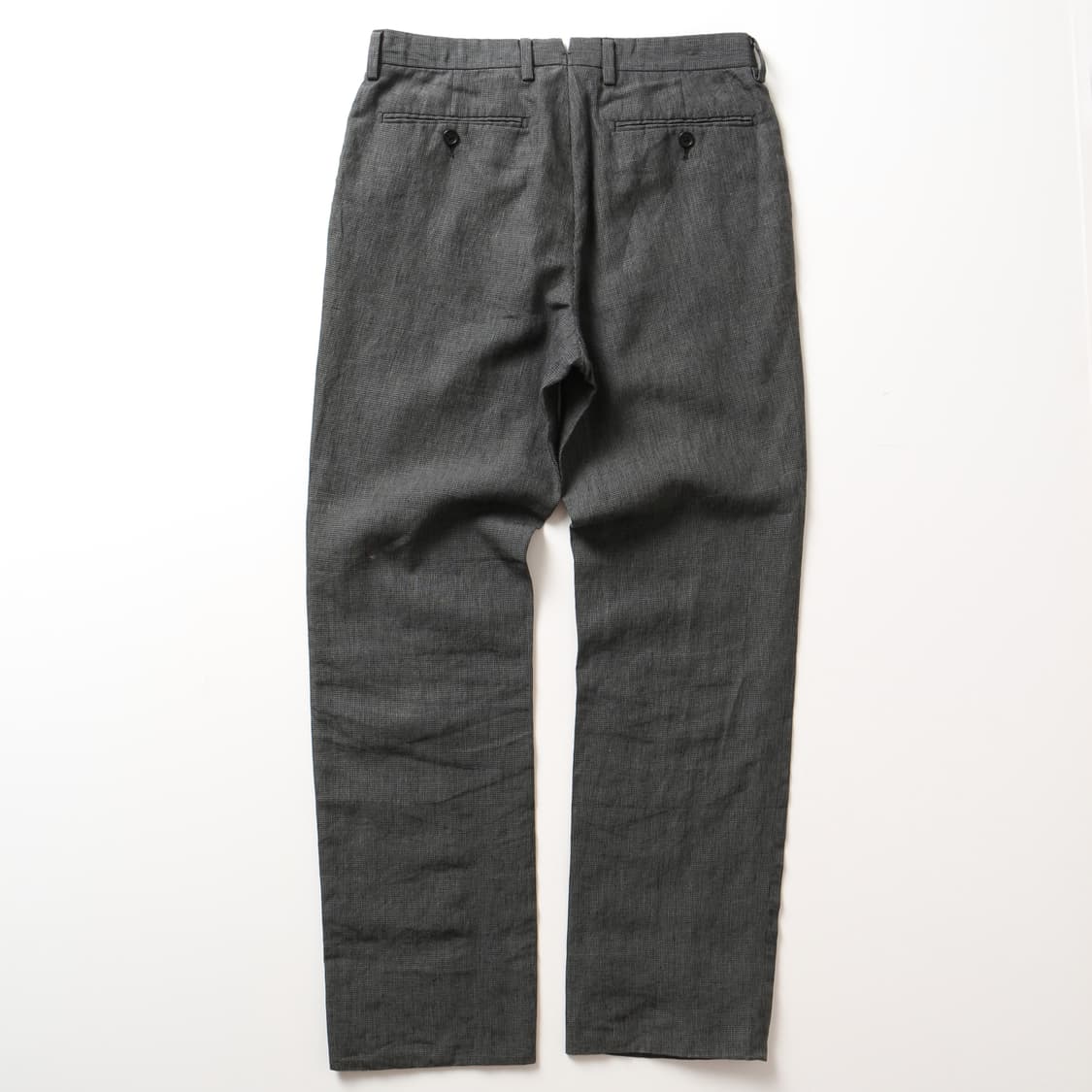 마가렛호웰 하운드투스 체크 리넨 트라우져  상품이미지6